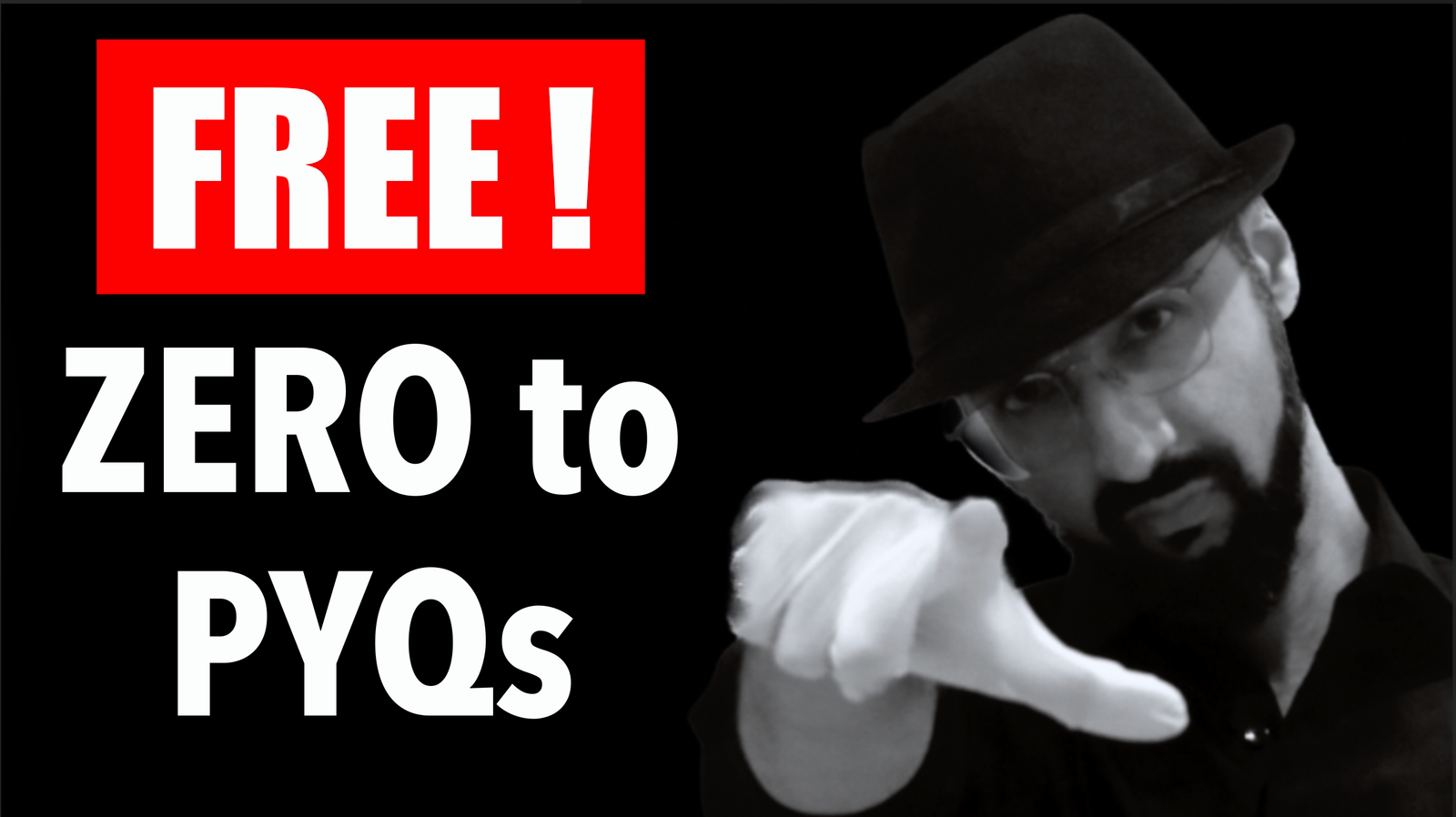 FREE: Zero to PYQs JEE Mains 2027 Course